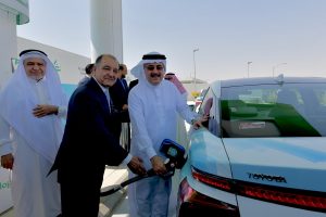 Saudi Aramco Inaugurates First Saudi Hydrogen Fueling Station